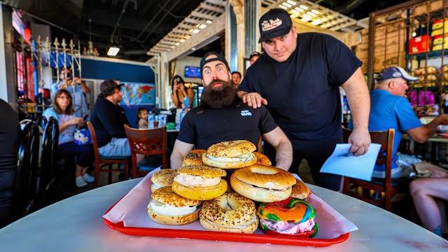 Win $250 cash if you can finish this unbeaten bagel challenge in florida! | beardmeatsfood Win $250 cash if you can finish this unbeaten bagel challenge in florida! | beardmeatsfood