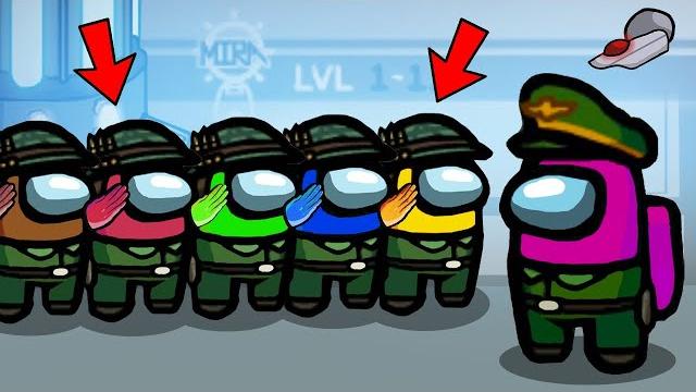 1 генерал vs 9 рядовых! среди нас предатель! угар в among us 1 генерал vs 9 рядовых! среди нас предатель! угар в among us