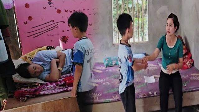 The policeman fell seriously ill his son came to beg sin nhat to return and take care of him The policeman fell seriously ill his son came to beg sin nhat to return and take care of him