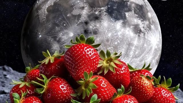 Клубничная луна: ловим счастье!#клубничнаялуна Клубничная луна: ловим счастье!#клубничнаялуна