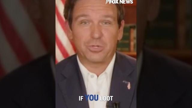 Desantis warns anti-ice rioters: if you do this in florida, you’re going to jail #shorts #california Desantis warns anti-ice rioters: if you do this in florida, you’re going to jail #shorts #california