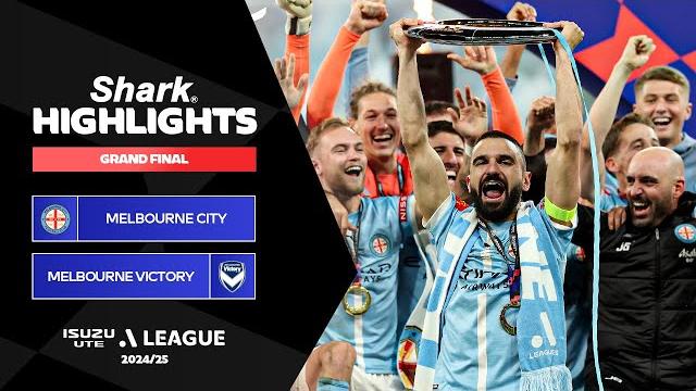 Melbourne city v melbourne victory - shark highlights | isuzu ute a-league grand final 2025 Melbourne city v melbourne victory - shark highlights | isuzu ute a-league grand final 2025