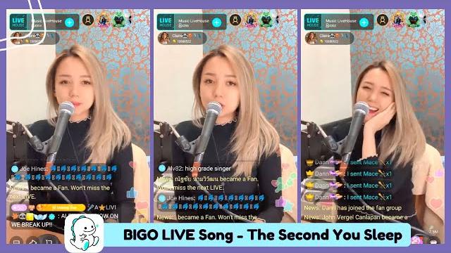Bigo live song - the second you sleep Bigo live song - the second you sleep