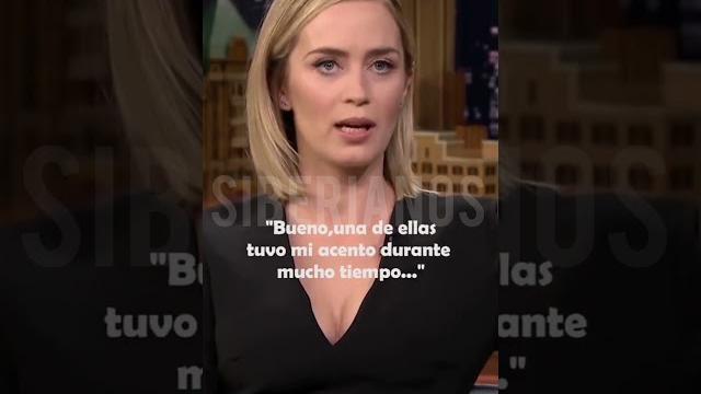 Emily blunt | acentos/accents | #blunt Emily blunt | acentos/accents | #blunt