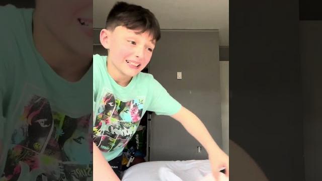 Doing the 100 layer challenge of socks and underwear Doing the 100 layer challenge of socks and underwear