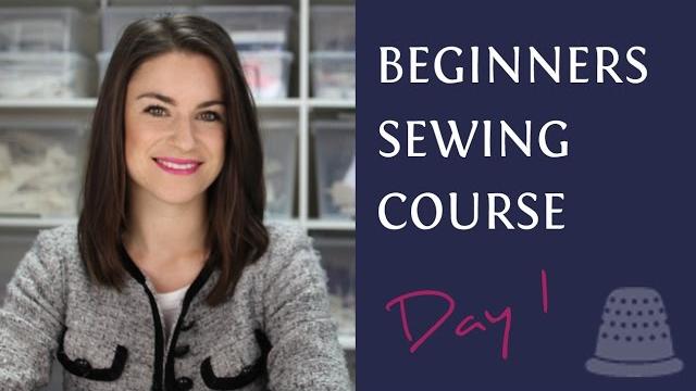 Beginners sewing course - day 1 - the basics Beginners sewing course - day 1 - the basics
