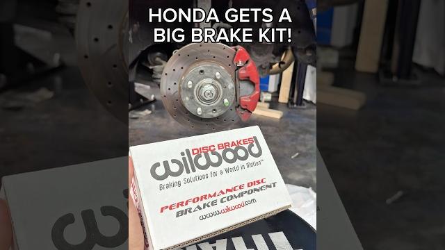 Big brake kit honda time Big brake kit honda time