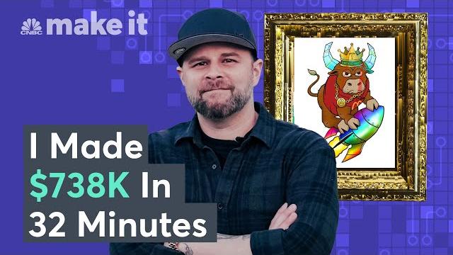 Making $738k in 32 minutes selling nfts Making $738k in 32 minutes selling nfts