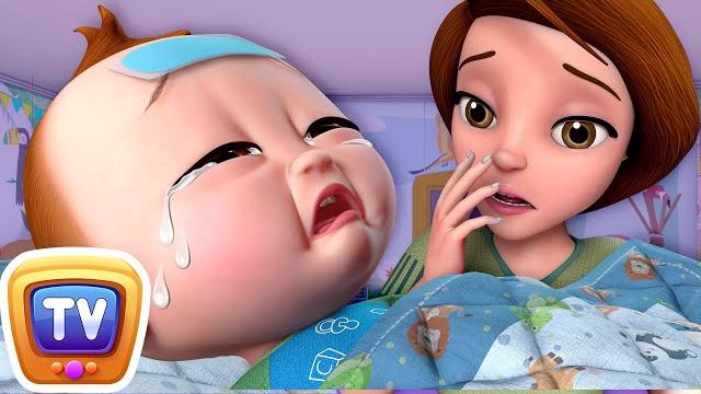 Baby is sick song | chuchu tv nursery rhymes & baby songs #babytaku Baby is sick song | chuchu tv nursery rhymes & baby songs #babytaku