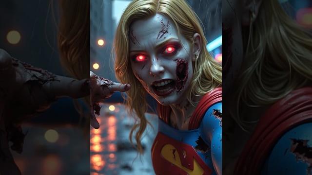 Zombie supergirl goes wild on every boyfriend! captain america, hulk & spider-man are doomed! Zombie supergirl goes wild on every boyfriend! captain america, hulk & spider-man are doomed!