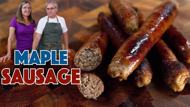 Homemade maple apple pork breakfast sausages recipe Homemade maple apple pork breakfast sausages recipe
