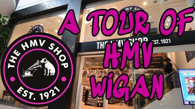 The hmv shop tour update. wigan. The hmv shop tour update. wigan.