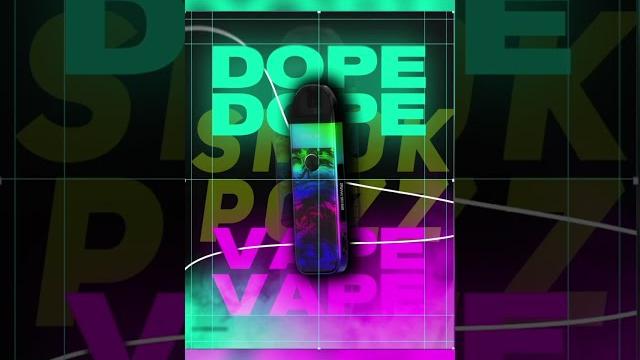 Smok pozz vape poster | speed design Smok pozz vape poster | speed design