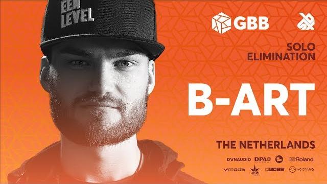 B-art | grand beatbox battle 2019 | solo elimination B-art | grand beatbox battle 2019 | solo elimination
