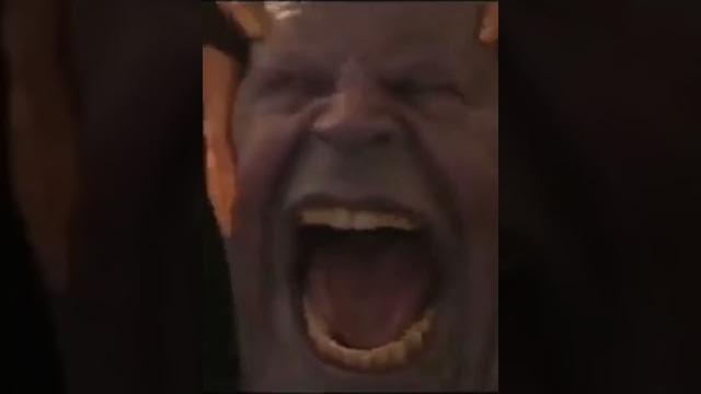 Ant-man expansion in thanos' ass Ant-man expansion in thanos' ass