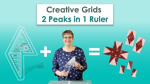 Creative grids 2 peaks in 1 ruler Creative grids 2 peaks in 1 ruler