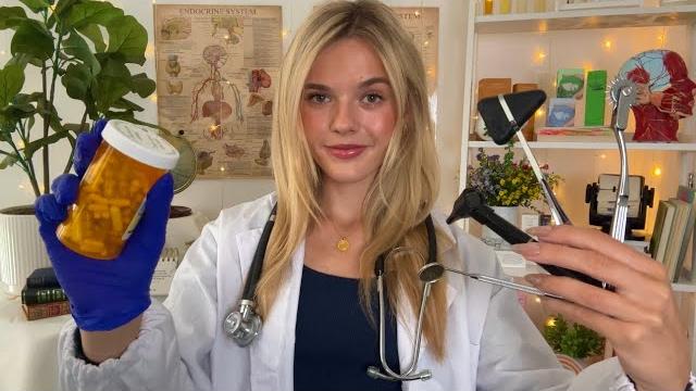 Asmr 1h annual doctor check-up roleplay 🩺 (eyes, ears, scalp, sensory test, prescriptions, etc) Asmr 1h annual doctor check-up roleplay 🩺 (eyes, ears, scalp, sensory test, prescriptions, etc)