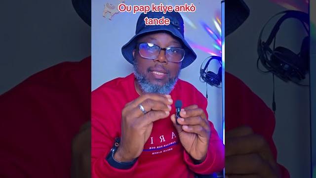 Ou pap kriye ankò tande Ou pap kriye ankò tande