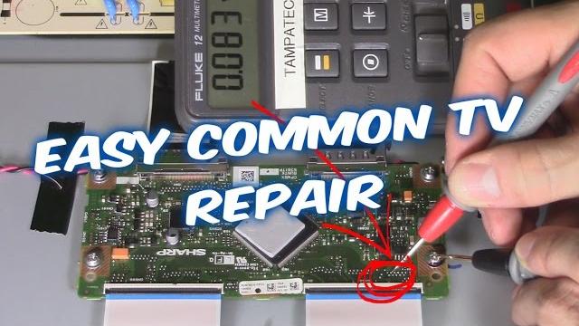How to troubleshoot and fix led lcd tv vizio and sharp flatscreen no picture but sound How to troubleshoot and fix led lcd tv vizio and sharp flatscreen no picture but sound