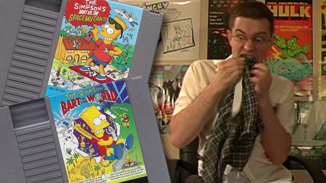The simpsons - angry video game nerd (avgn) The simpsons - angry video game nerd (avgn)