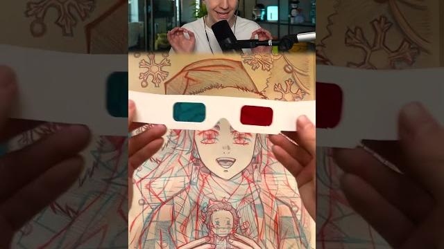 Лучший 3d рисунок #shorts #глент Лучший 3d рисунок #shorts #глент