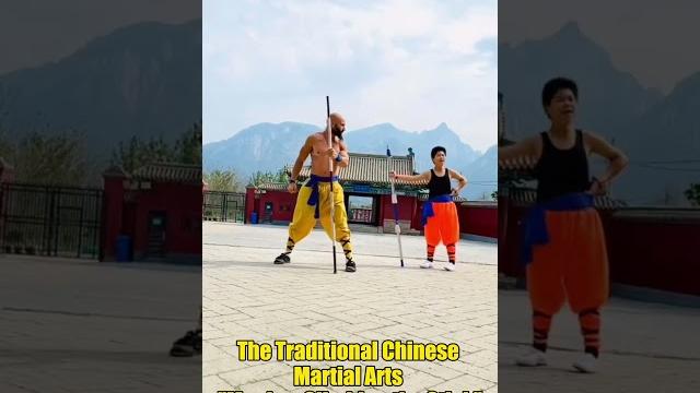The traditional chinese martial arts "monkey climbing the stick" #martialarts #china #kungfu The traditional chinese martial arts "monkey climbing the stick" #martialarts #china #kungfu