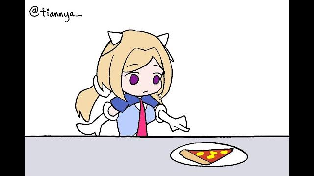 【subaru / aki】pineapple on pizza 【subaru / aki】pineapple on pizza