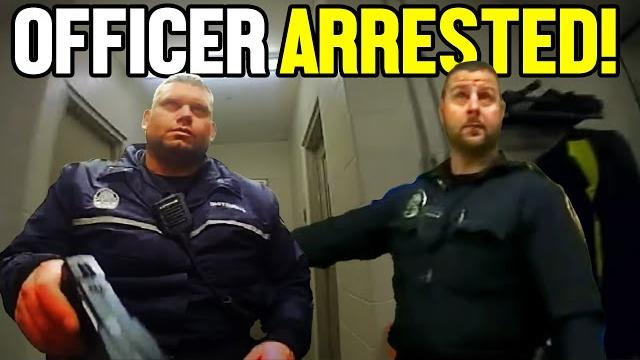 Insane cop gets charged and arrested while on duty! Insane cop gets charged and arrested while on duty!