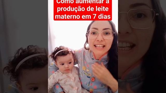 Aumentar a produção de leite materno Aumentar a produção de leite materno