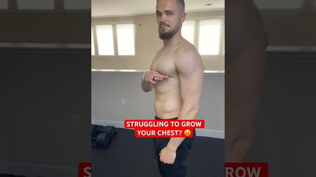 No more small chest. do this at home now! #workout No more small chest. do this at home now! #workout