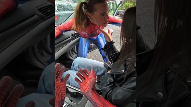 Spider-girl is completely insane #spiderman #spidergirl #girls #crazygirl #love #dumitrucomanac Spider-girl is completely insane #spiderman #spidergirl #girls #crazygirl #love #dumitrucomanac