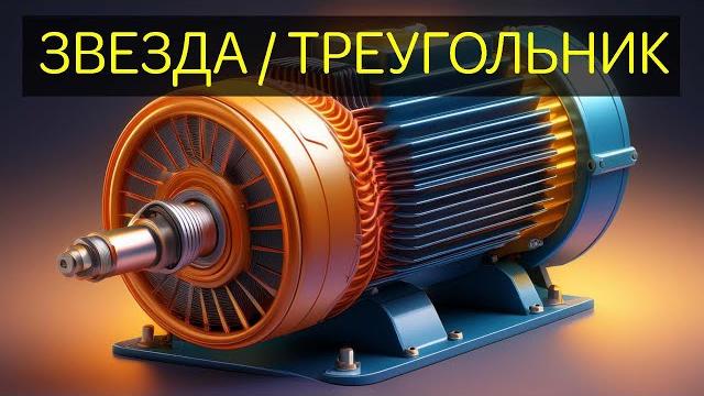 Этому не учат, а стоило бы. чем отличается звезда от треугольника? #звезда #треугольник #двигатель Этому не учат, а стоило бы. чем отличается звезда от треугольника? #звезда #треугольник #двигатель