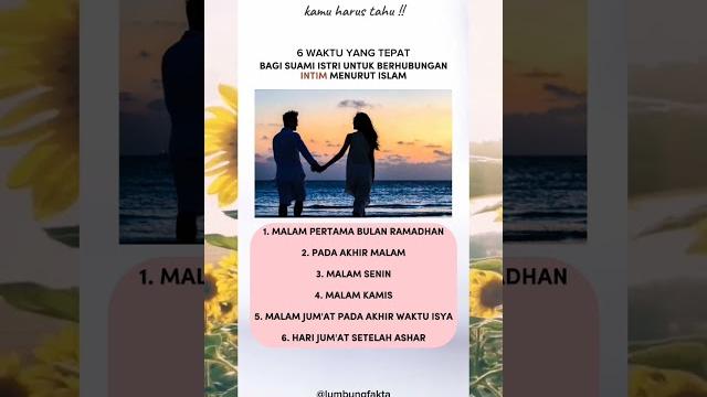 Waktu yang tepat untuk berhubungan intim suami istri menurut islam#youtubeshorts#shortvideo#shorts Waktu yang tepat untuk berhubungan intim suami istri menurut islam#youtubeshorts#shortvideo#shorts