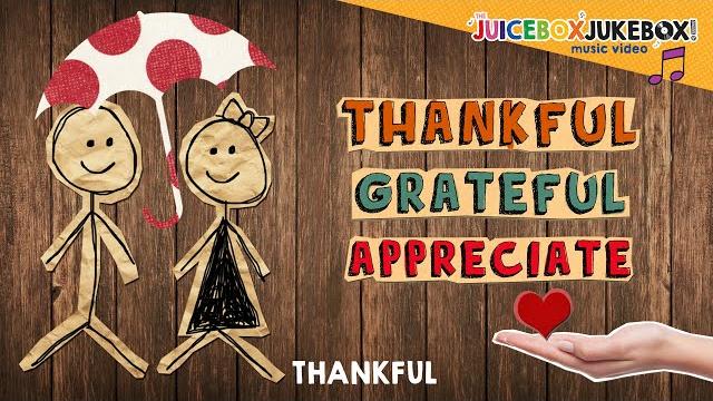 Thankful by the juicebox jukebox | gratitude appreciation kids songs music thanksgiving Thankful by the juicebox jukebox | gratitude appreciation kids songs music thanksgiving