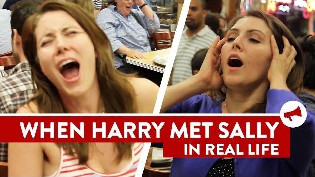 Harry met sally orgasm scene prank - movies in real life (ep 7) Harry met sally orgasm scene prank - movies in real life (ep 7)