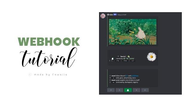 Discord tutorial — webhooks Discord tutorial — webhooks