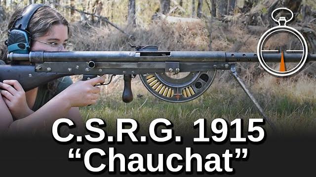 Minute of mae: french c.s.r.g. 1915 "chauchat" Minute of mae: french c.s.r.g. 1915 "chauchat"