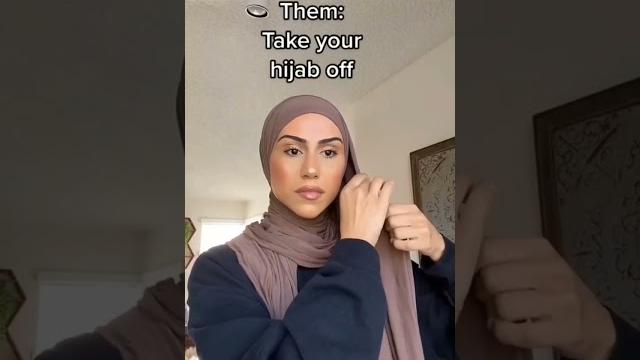 Take off your hijab #shorts #youtubeshorts Take off your hijab #shorts #youtubeshorts
