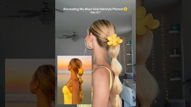 This is probably my most viral hairstyle photo ever! #hairtutorial #hairstyle #hair #aesthetic This is probably my most viral hairstyle photo ever! #hairtutorial #hairstyle #hair #aesthetic