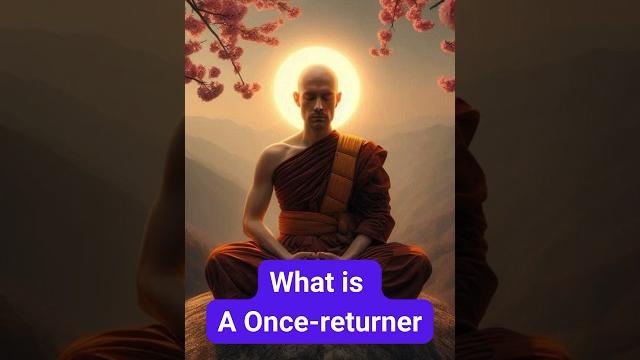 What is a once-returner (sakadagamin) #oncereturner #enlightenment #spiritualawakening #wisdom #fyp What is a once-returner (sakadagamin) #oncereturner #enlightenment #spiritualawakening #wisdom #fyp