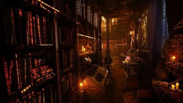 Old library sounds | rain , thunderstorm and howling wind ambience | 3 hours Old library sounds | rain , thunderstorm and howling wind ambience | 3 hours