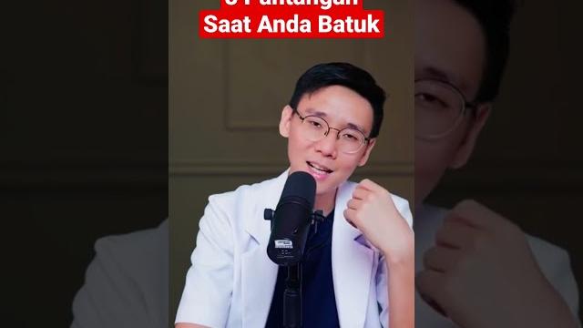 8 pantangan saat anda batuk #sb30health #batuk #batukberdahak 8 pantangan saat anda batuk #sb30health #batuk #batukberdahak