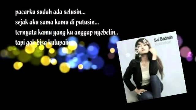 ▶ siti badriah keenakan lirik youtube ▶ siti badriah keenakan lirik youtube