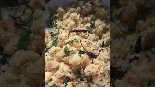 Healthy tasty upma breakfast a Healthy tasty upma breakfast a