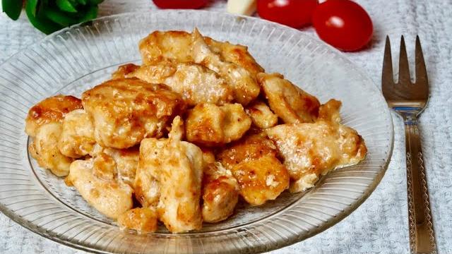 Do you have chicken breast at home? try the recipe for fried chicken in garlic sauce, very tasty Do you have chicken breast at home? try the recipe for fried chicken in garlic sauce, very tasty