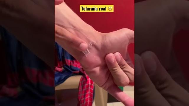Telaraña con slime? #hombrearaña #spiderman #spideverse #blog #shorts Telaraña con slime? #hombrearaña #spiderman #spideverse #blog #shorts