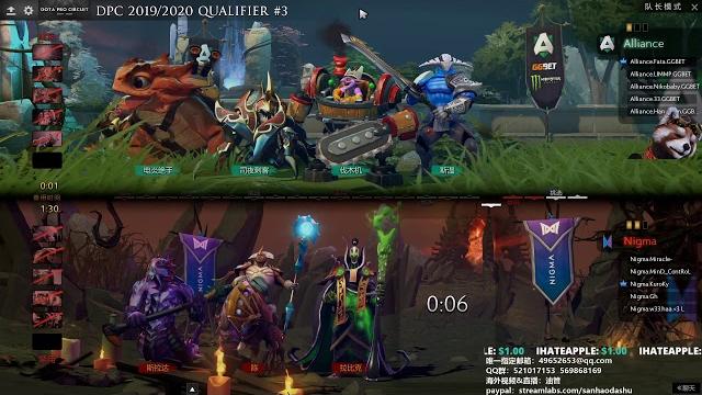 【三好大叔dota2】傻子推荐 nigma vs a p4 sli#3预选决赛 【三好大叔dota2】傻子推荐 nigma vs a p4 sli#3预选决赛