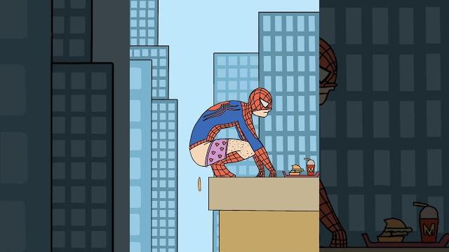 Spiderman - no way toilet | @easyomake | animation | short | Spiderman - no way toilet | @easyomake | animation | short |