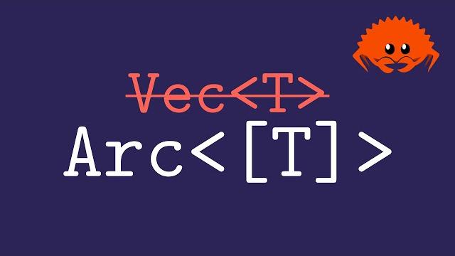 Use arc instead of vec Use arc instead of vec