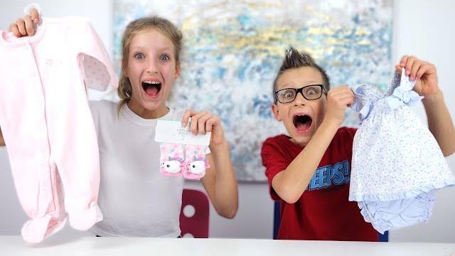 Shopping for our baby sister clothes challenge!!! Shopping for our baby sister clothes challenge!!!